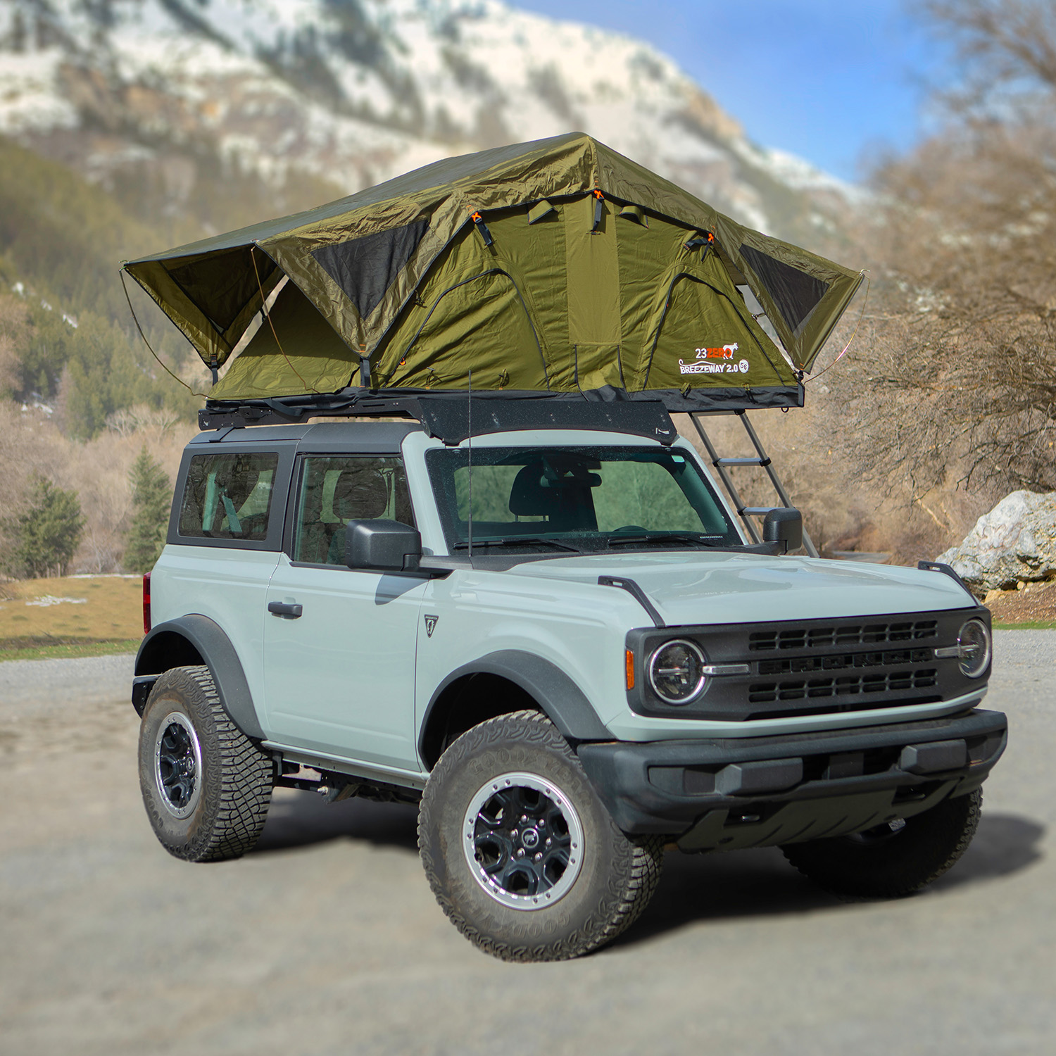 Breezeway 56 2.0 Soft Shell Roof Top Tent – Deer Creek